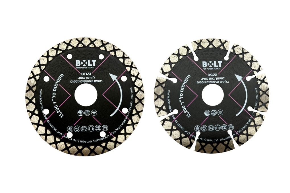 דיסקי יהלום BOLT