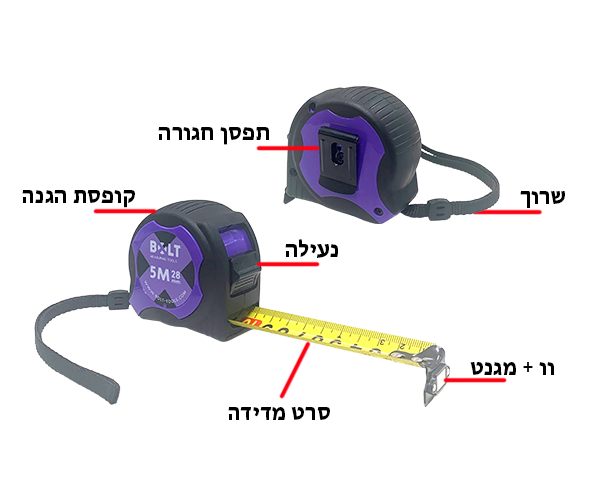 מטר מדידה BOLT