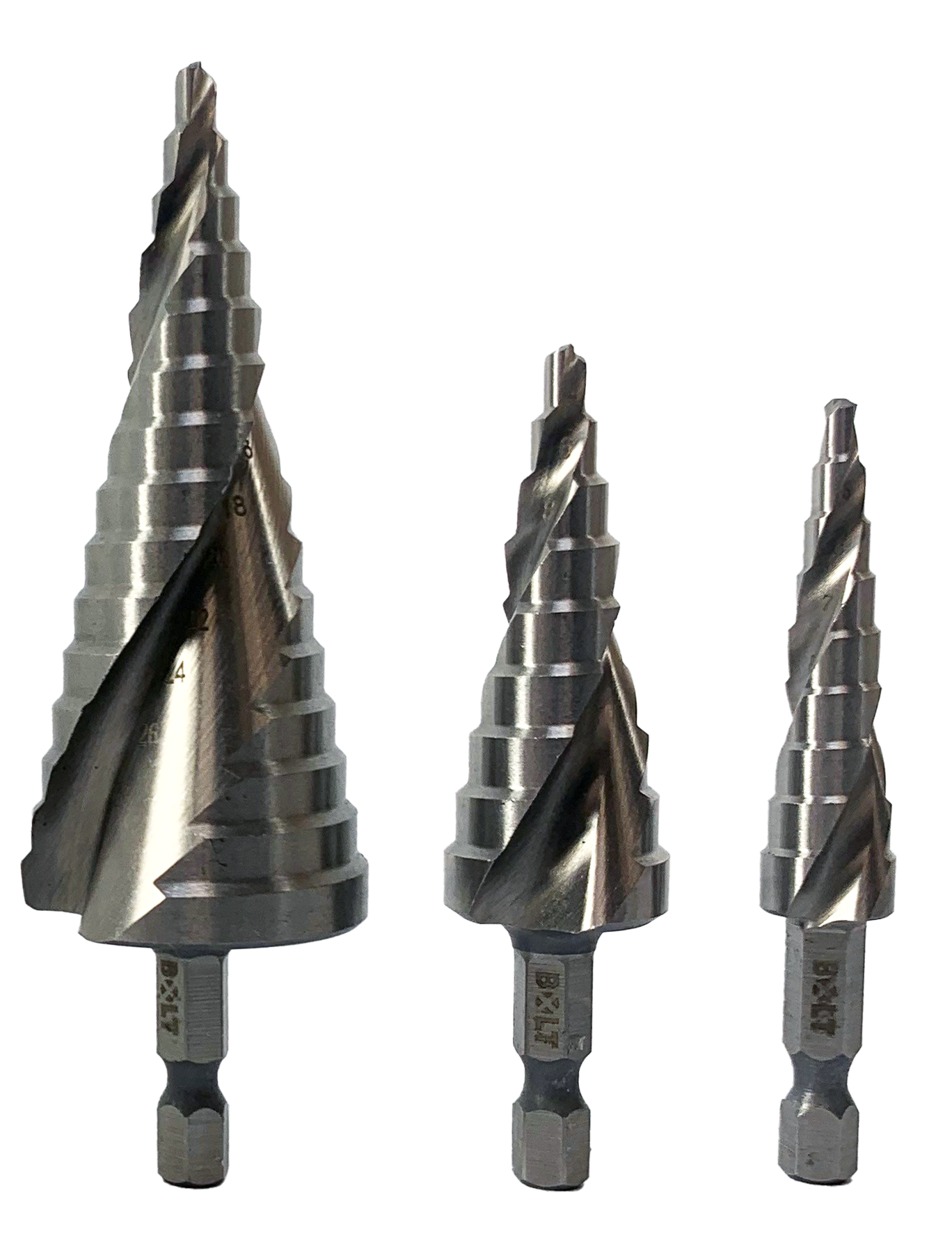 מקדחים מדורגים BOLT מקדחים מדורגים BOLT