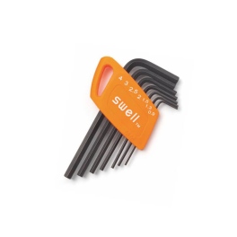 סט מפתח אלן קצר במחזיק 7 יח' SWELL 0.9-4MM SWL011-21MS