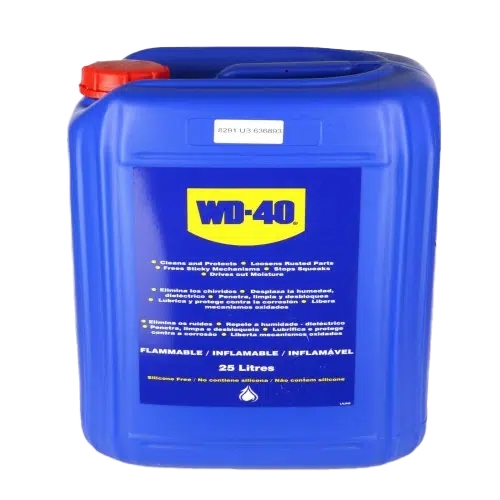 חבית שמן 25 ליטר .        WD40
