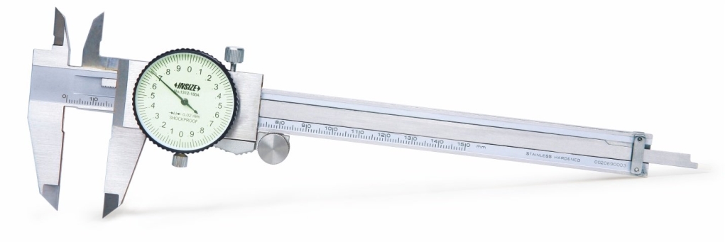 קליבר שעון 0-200 מ'מ 0.01 INSIZE 1312-200A