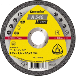 דיסק השחזה פלב"מ KLINGSPOR 206098 WA 7 X1/4