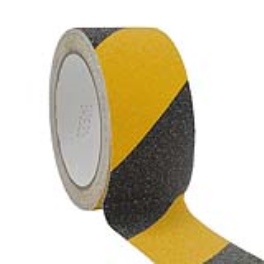 סרט נגד החלקה מקצועי צהוב/שחור 20מטר 2”  BOLT ASTBY202