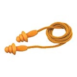 זוג אטמי אוזניים TPE עם שרוך 32 דציבל  BOLT EPT32C