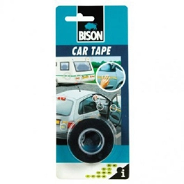 דבק דו-צדדי שחור למכונית  BISON  CAR TAPE