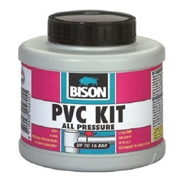 דבק PVC  לצנרת מים בבקבוק 250 מ"ל BISON