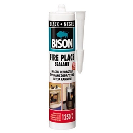 חומר איטום לחום גבוה לקמינים בתרמיל 530גרם BISON