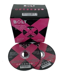 דיסק פלקס 4.5X1.6 לחיתוך ברזל/נירוסטה   BOLT A4516
