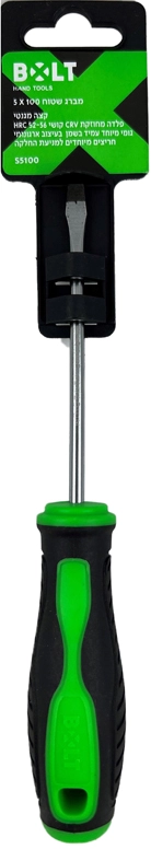 מברג שטוח  BOLT 5X100