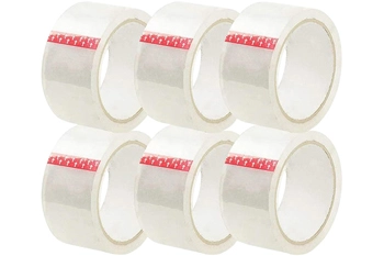 שישיית נייר דבק שקוף לאריזה BOLT PT240X6 2"x40m