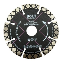 דיסק יהלום "4.5 רב שימושי פתוח   BOLT DS451