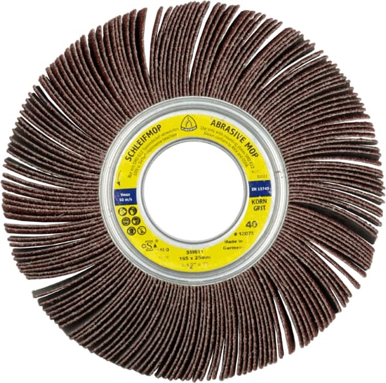 גלגל מופ בד שמיר 50 KLINGSPOR    SM611     120# 165 X