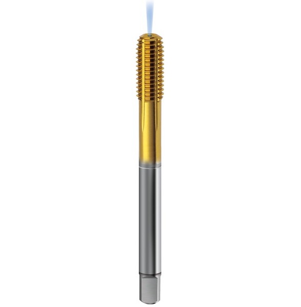 מברז לחץ+חריץ+GUHRING-923  M12X1.75  TIN