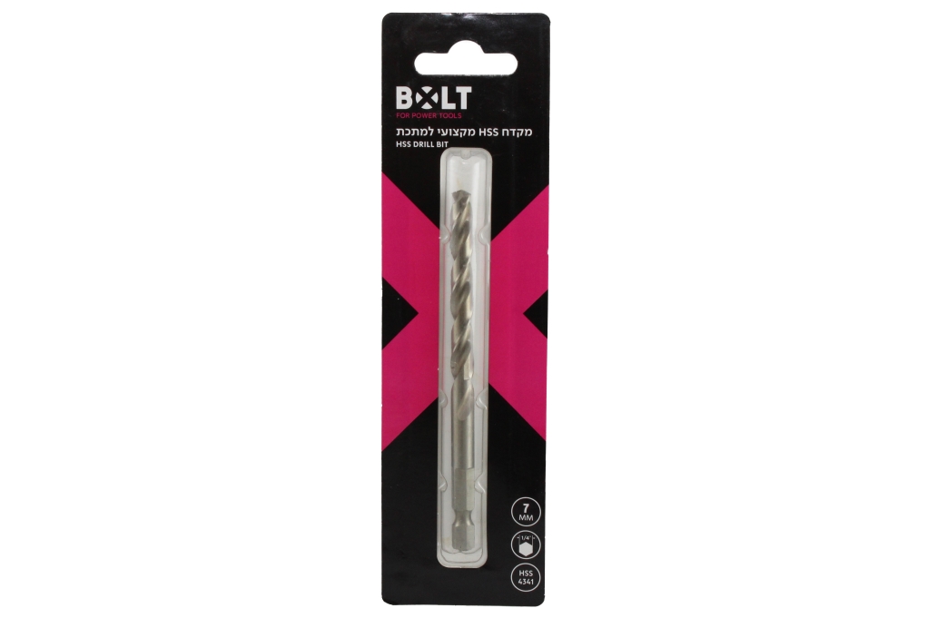 מקדח HSS מקצועי ק.ביט 10ממ    BOLT HSDB10