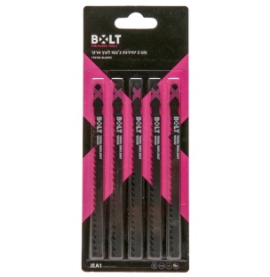 סט 5 יחידות ג'יגסו עץ ארוך BOLT JEA1