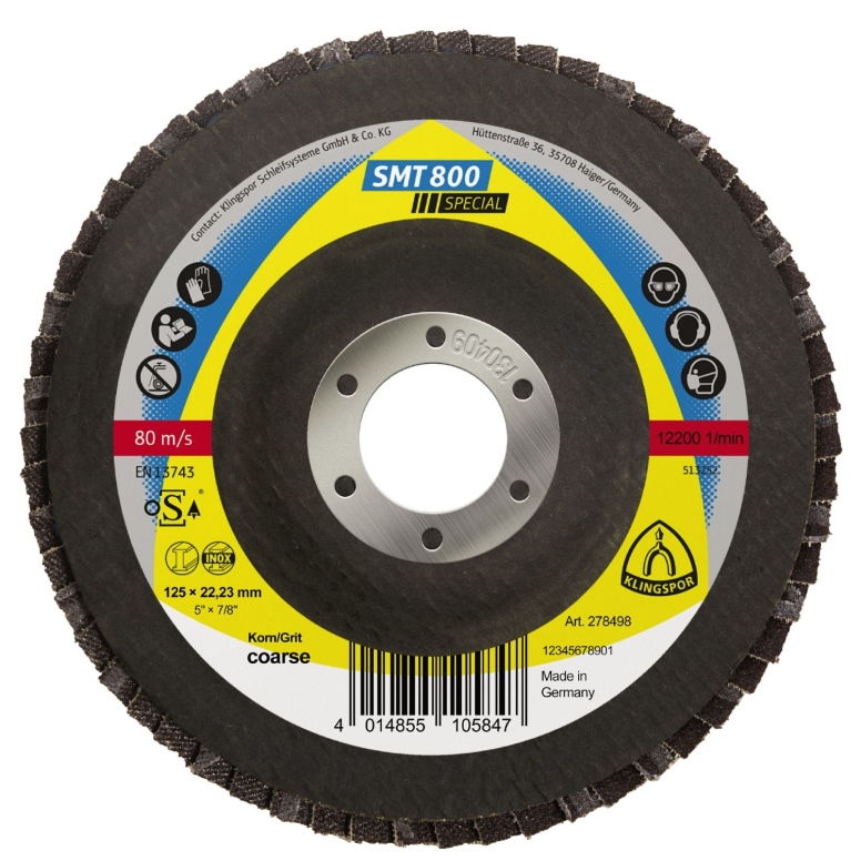 פלפ סקוץ'משופע KLINGSPOR SMT800 5.0' C