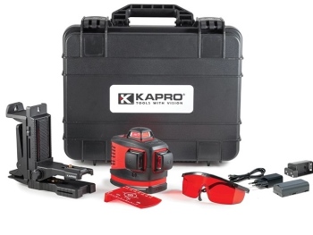פלס לייזר Dארגז+מתקן קיר3+KAPRO 883N