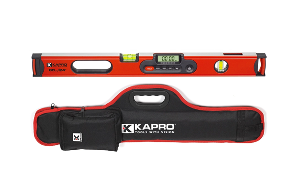 פלס דיגיטלי מגנטי 60 ס"מ+ תיק נשיאה  KAPRO 985-60DM