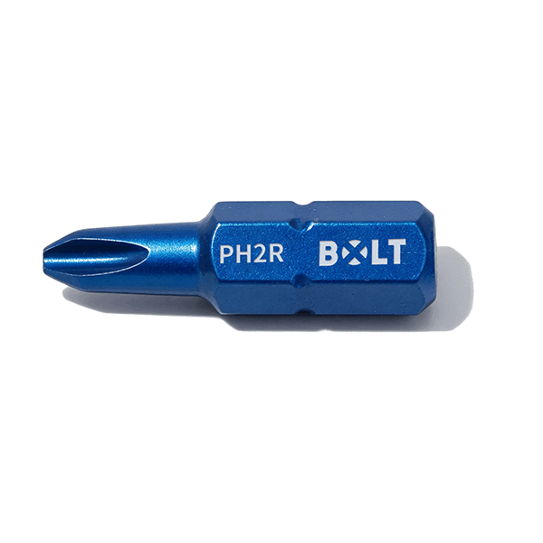 קופסת 200 ביטים PH2R מקצועיים לגבס   BOLT PH2RB200