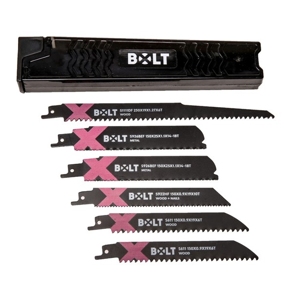 סט 6 יחידות משורי חרב מעורב  BOLT RS61