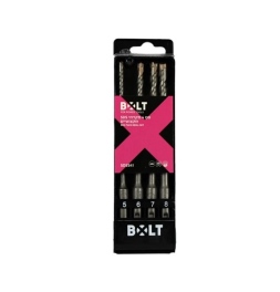 סט 4 מקדחי 5-8X160  SDS ממ מקצועי  BOLT SDSS41