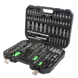 סט בוקסות מקצועי 1/2+"3/8 +"1/4  - 172 חלקים  BOLT SWSM172