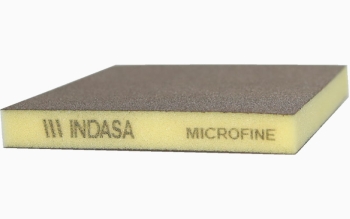 ספוג ליטוש דו-צדדי בז' -  INDASA  MICRO FINE