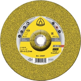 דיסק השחזה לפלדה/פלב"מ KLINGSPOR 206069 A 5 X1/4