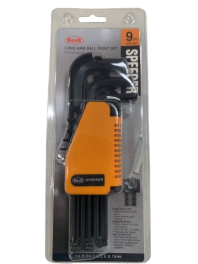 סט מפתח אלן כדורי מושחם 1/16-3/8 SWELL SWL054-03AL