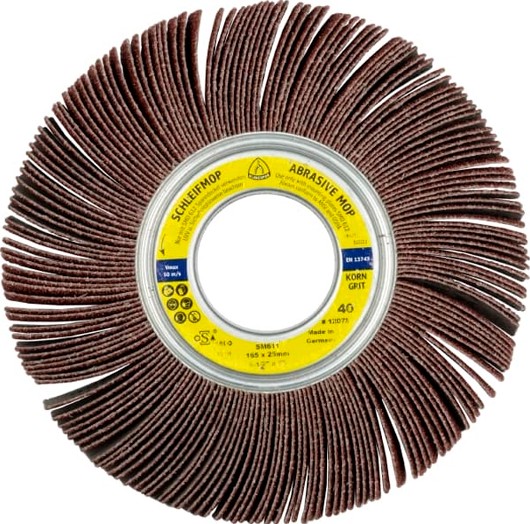 גלגל מופ בד שמיר 50 KLINGSPOR    (S)26309 120# 150X