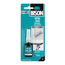 דבק נעילת הברגות 10 מ"ל בקבוקון בבליסטר  BISON