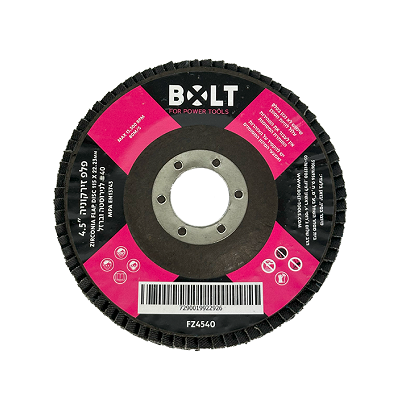 פלפ זירקוניה 4.5" #80   BOLT FZ4580