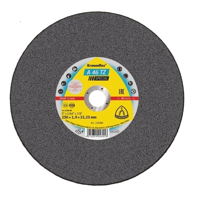 דיסק חיתוך פלב"מ KLINGSPOR 206110 WA 5 X1/16
