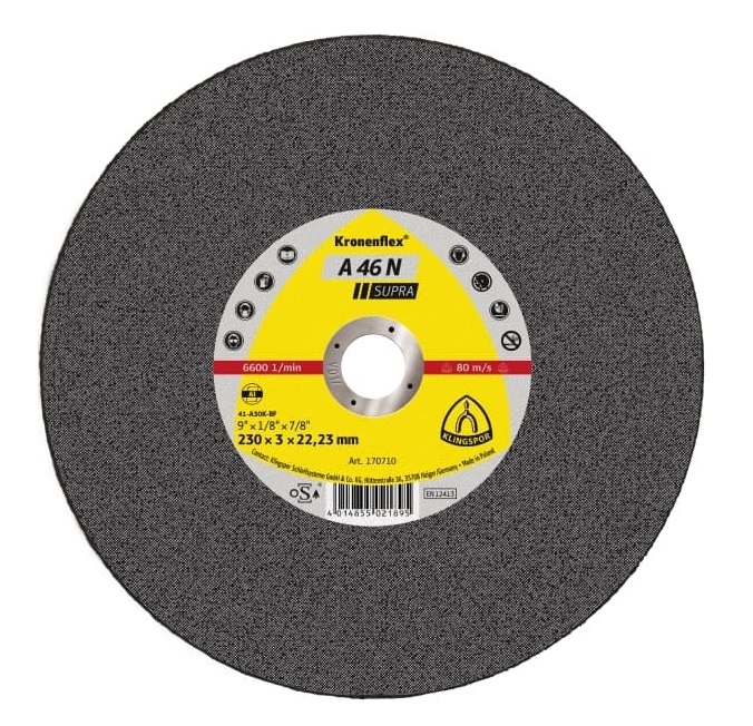 דיסק חיתוך לאלומיניום KLINGSPOR 264987/170707 AL 4.1/2X2.5
