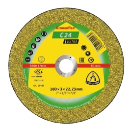 דיסק חיתוך בטון (2.5) KLINGSPOR 206079 C 4.1/2X1/8