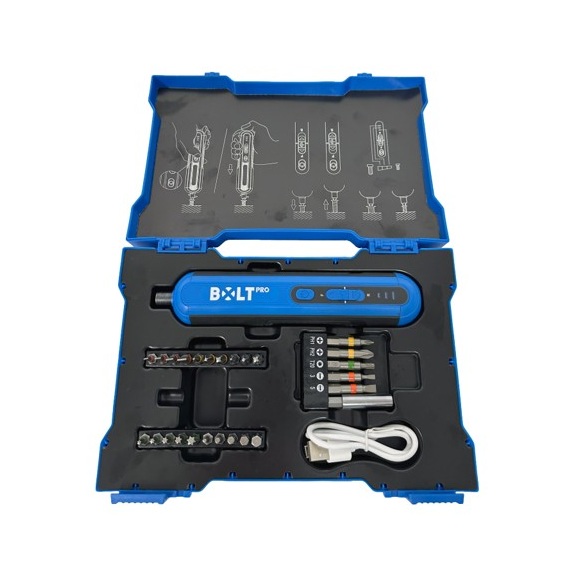 מברגון נטען 4.0V  דגם BOLT PRO SD361