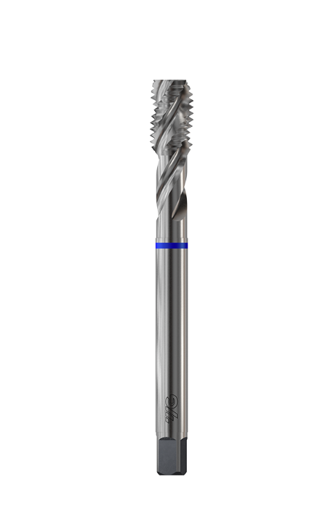 מברז ספירלי מחוזק פס כחול YG1 TC944162  #4-40UNC HC