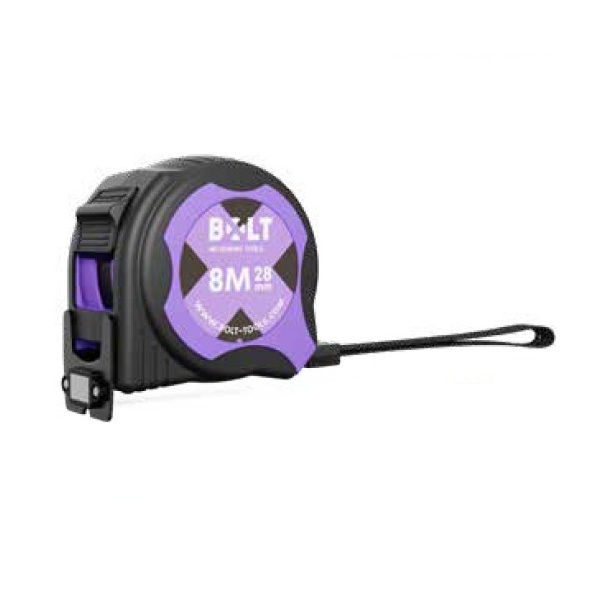 מטר מדידה 8 מטר מקצועי מגנטי  BOLT MTM81