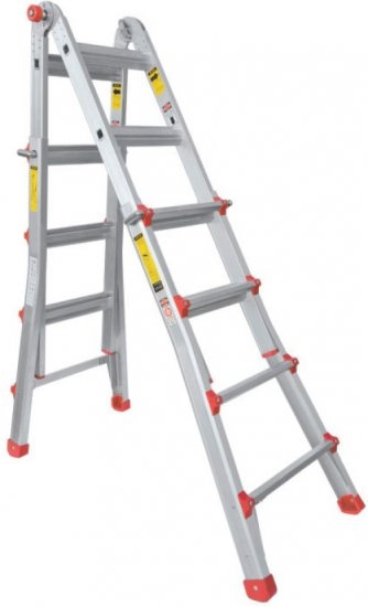 סולם טלסקופי  רב שימושי   4X5 שלבים  KAPRO
