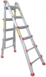 סולם טלסקופי  רב שימושי   4X5 שלבים  KAPRO