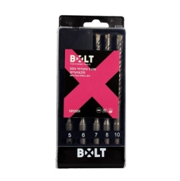 סט 5 מקדחי 5-10X110/160  SDS ממ מקצועי  BOLT SDSS51