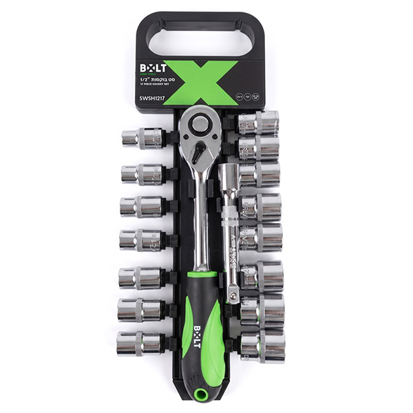 סט בוקסות  "1/2 תליה 17 חלקים  BOLT SWSH1217