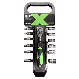 סט בוקסות  "1/4 תליה 14 חלקים  BOLT SWSH1414