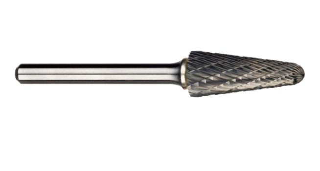 פצירת וידיה מסתובבת' 10 MENLO 60944 T SL-6M Double Cut Bur 60466