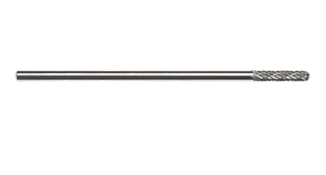 פצירת וידיה מסתובבת'MENLO 43124 CR 2(1)XL SC-42ML3 Double Cut Bur 60210