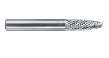 פצירת וידיה מסתובבת' (1)MENLO 30404 TR2 SF-42M Double Cut Bur 60343