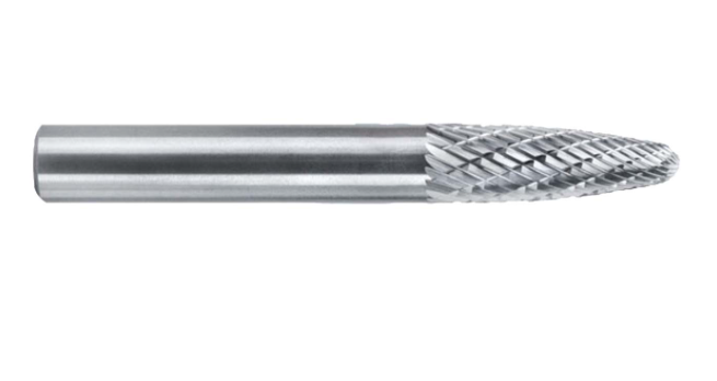 פצירת וידיה מסתובבת' (1)MENLO 30404 TR2 SF-42M Double Cut Bur 60343