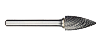 פצירת וידיה מסתובבת' 6 MENLO 60464 TR SF-3M Double Cut Bur 60348