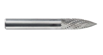 פצירת וידיה מסתובבת' 4 MENLO 60574 TP SG-1M Double Cut Bur 60396